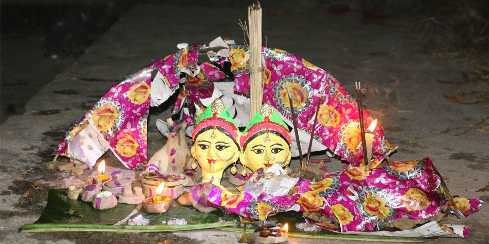 गौशाला बहु सांस्कृतिक कला केन्द्रद्वारा समा–चकेवा प्रतियोगिता आयोजना